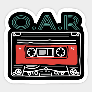 Great Gift O.A.R Classic Proud Personalized 70s 80s 90s Sticker